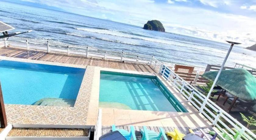 Aura Marina Sands Beach Resort Baler Luaran gambar